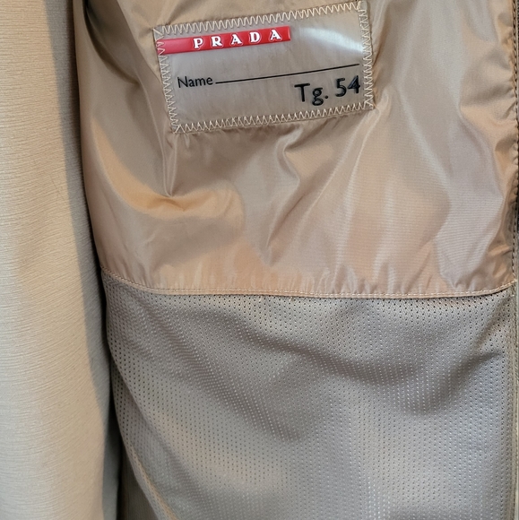 Prada Waterproof Mens Trench Coat Art.SGH328 Size TG 54 - Picture 2 of 7